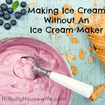 Making Ice Cream Without An Ice Cream Maker