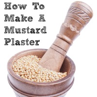 How to make a mustard plaster or pack
