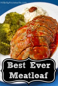 Our favorite meat loaf recipe. Always a big hit for dinner.