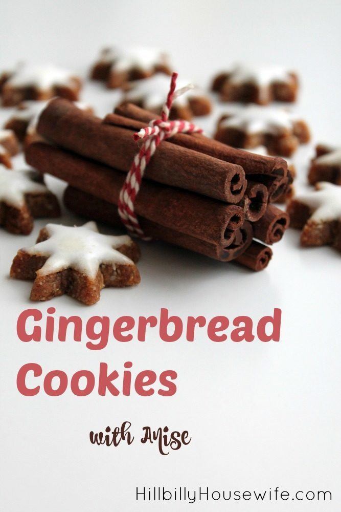 Gingerbread Cookies With Anise - Hillbilly Housewife
