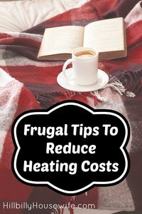 Tips to spend less heating the house.