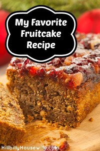 Here's my best fruitcake recipe. So much tastier than the store-bought stuff. You're actually gonna want to eat or give this one away.