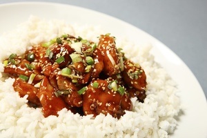 Who knew making Sesame Chicken was this easy. We like this better than takeout.