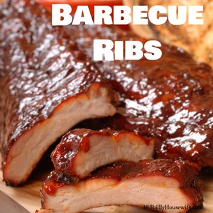 These old-fashioned barbecue ribs made with homemade sauce are hard to beat.