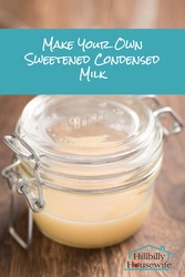 You won't believe how easy it is to make your own sweetened and condensed milk. use it in your favorite recipes, put it in your coffee, or top your pancakes and waffles with this .