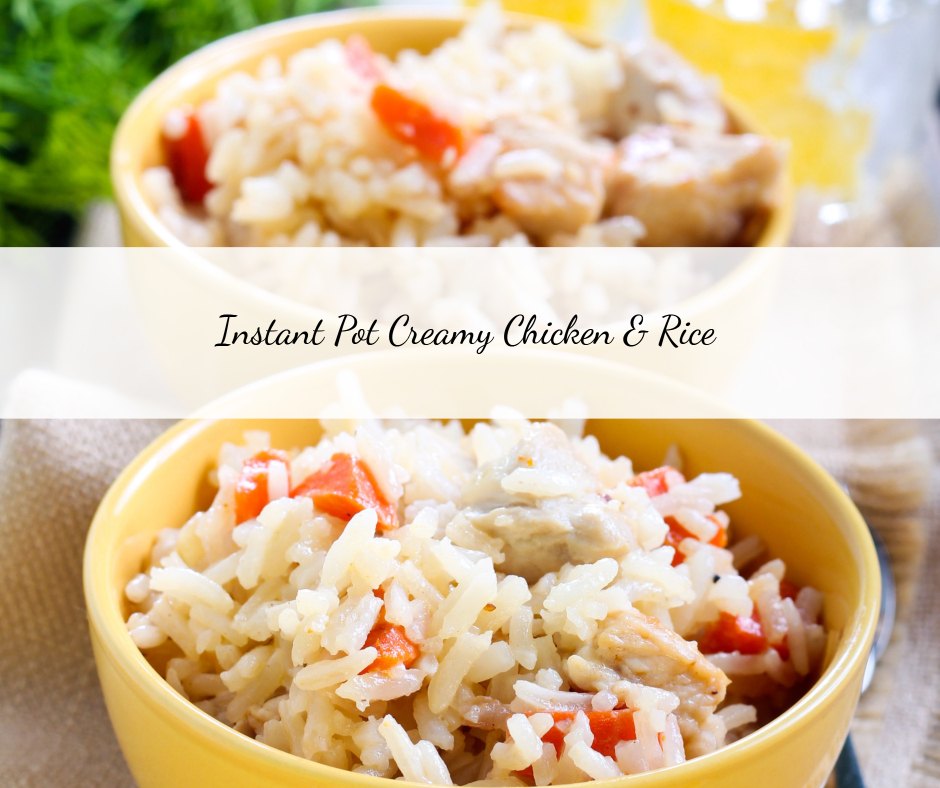 Instant Pot Creamy Chicken And Rice 