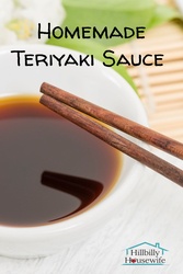 Here's my favorite recipe for a simple homemade teriyaki sauce.