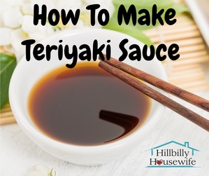 Wondering how to make your own teriyaki sauce? Here's my favorite stove-top recipe.