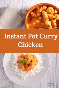 Try this simple recipe for instant pot curry chicken. Great over rice.
