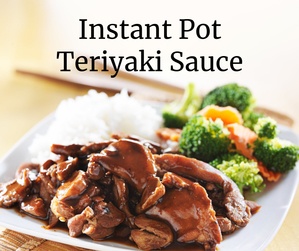 Did you now that you can cook a batch of Teriyaki sauce in the Instant Pot. A handful of pantry ingredients and a few minutes is all it takes.