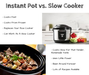 What should you use? An Instant Pot or A Slow Cooker?