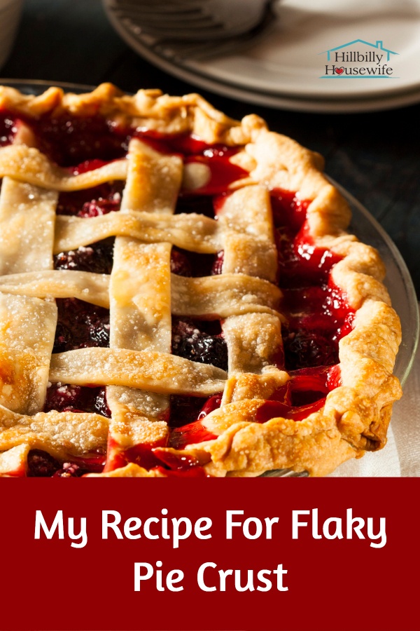Here's my favorite recipe for flaky pie crust. 