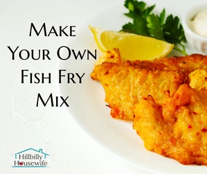 Fried fish cooked to perfection using homemade fish fry mix, served with lemon and tartar sauce.
